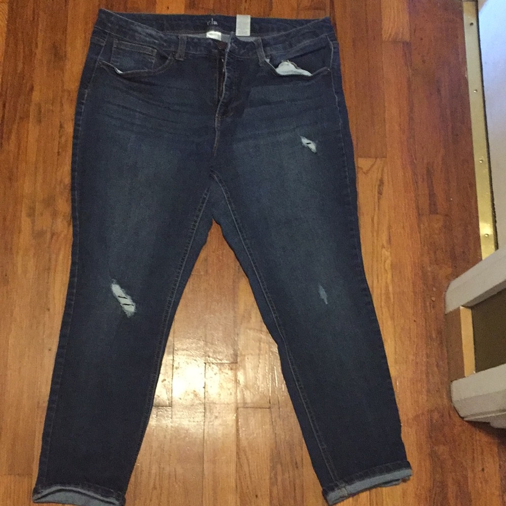 Ankle skinny jeans